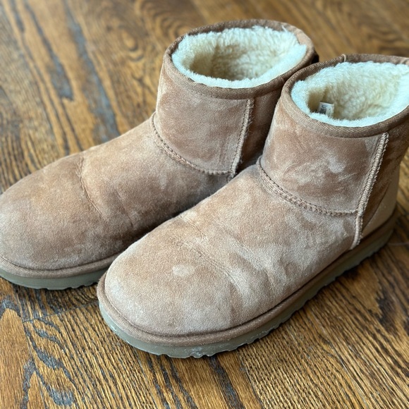 UGG Classic Mini II boot size 10 in Chestnut - Picture 6 of 9